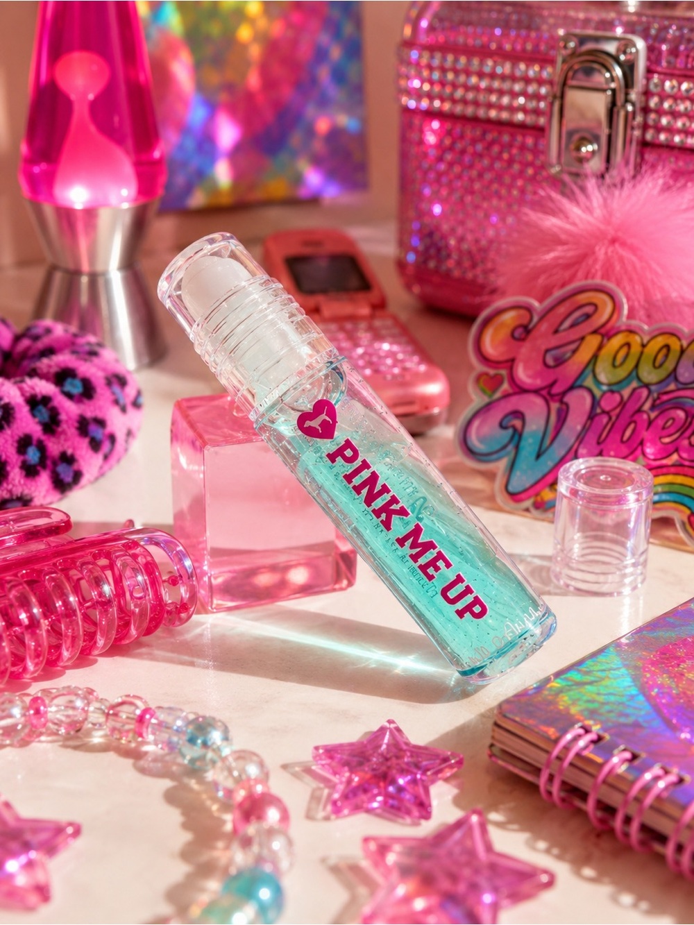 RARE PINK ROLLERBALL GLOSS